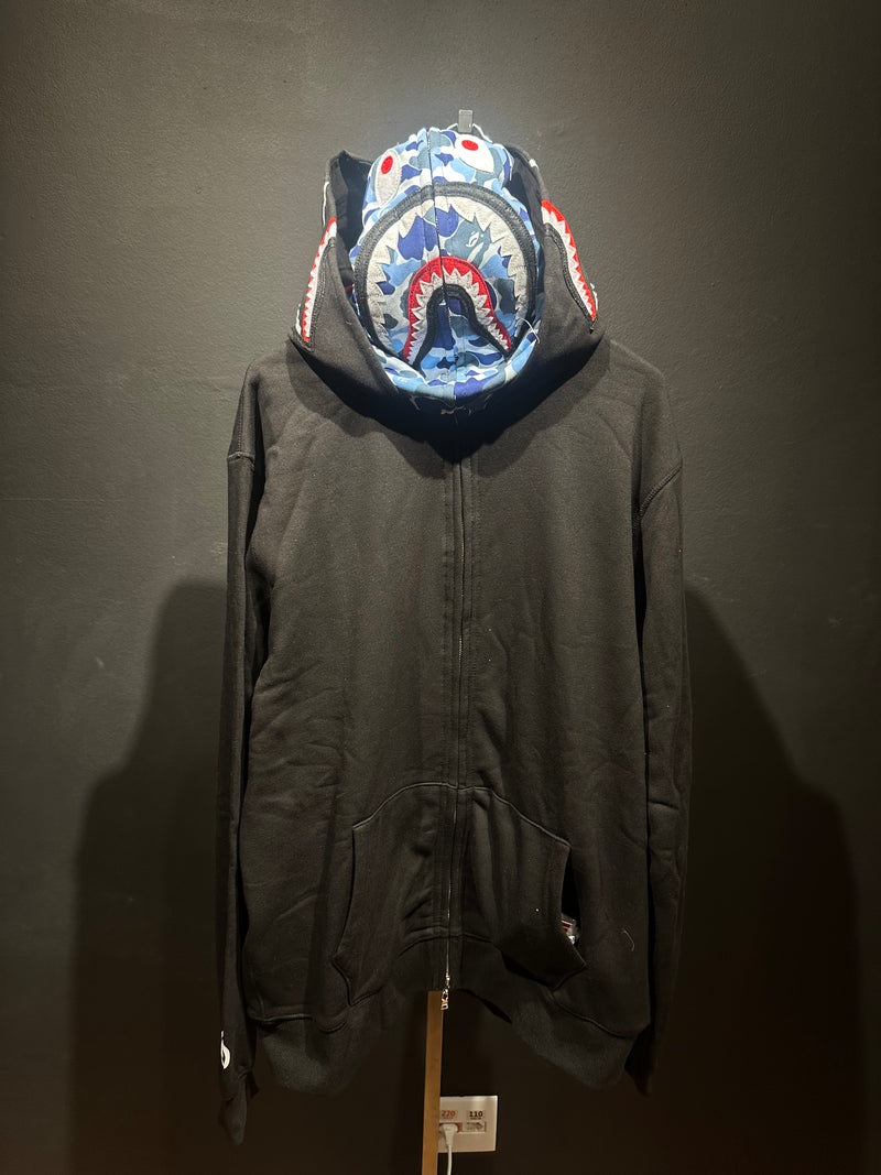 Jaqueta Bape Shark Duo Hoodie Full Zip - Pronta Entrega