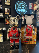 Bearbrick Michael Jordan 1998 Last Shot 400% Medicom Toy Be@Rbrick 2023 Limited Boneco Colecionável 28cm - Pronta Entrega