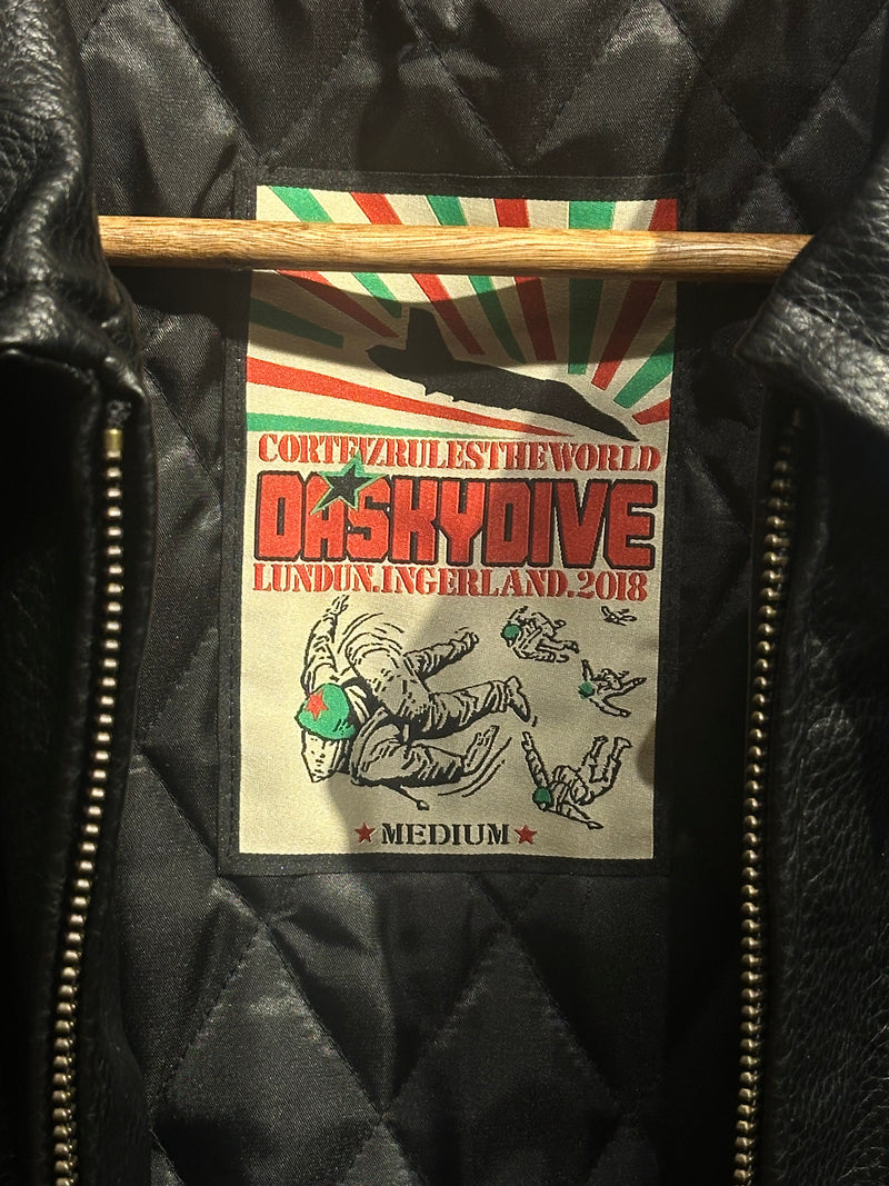 Jaqueta CORTEIZ Leather - Pronta Entrega