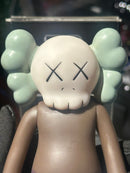 Boneco Colecionável KAWS Marrom/Verde 18cm - Pronta Entrega