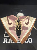 Tênis Nike Air Jordan 1 Mid Dark Pony Smoke Mauve - Pronta Entrega