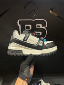 Tênis Louis Vuitton LV Trainer Maxi Black White - Pronta Entrega