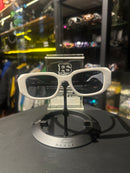 Óculos Prada  Armação Branca Lente Preta - Pronta Entrega