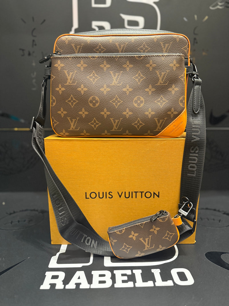 Bolsa Louis Vuitton Bag Trio Messenger Cobalt Marrom - Pronta Entrega
