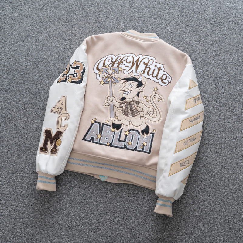 Jaqueta Varsity Off-White x AC Milan - Encomenda