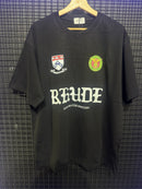 Camiseta Rhude Black Runway Script - Pronta Entrega