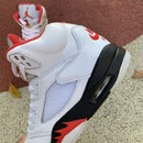 Air Jordan 5 Retro Fire Red Silver Tongue - Encomenda