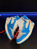 Tênis Off-White x Air Jordan 1 High UNC - Pronta Entrega
