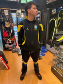 Conjunto Tracksuit Jordan Brasil Preto Amarelo 2026/27 - Pronta Entrega