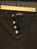 Calça Jeans Preta Chrome Hearts Cruz Red - Pronta Entrega