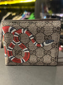 Carteira Gucci Snake Bege - Pronta Entrega