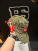 Boné Supreme 5 Panel ‘Washed Chino Twill’ Camp Snake FW24 - Pronta Entrega