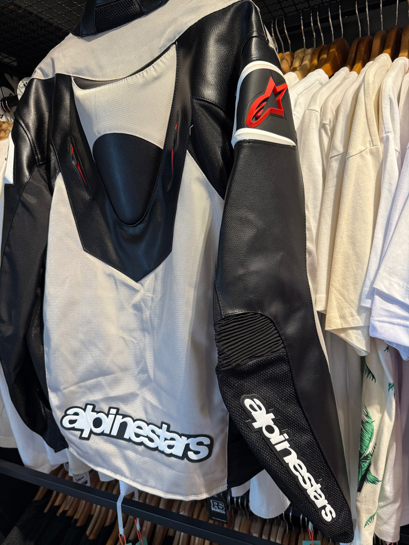 Jaqueta Alpinestars Advance Preta Branca - Pronta Entrega