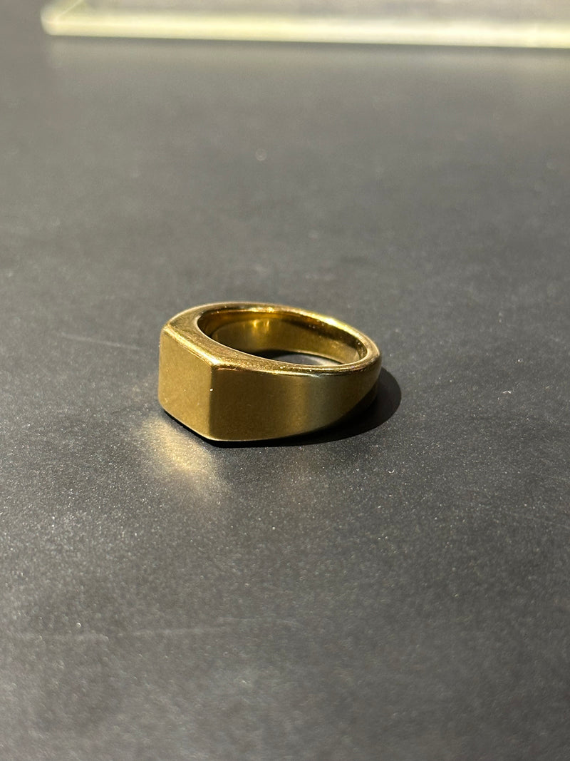 Anel Aço Inoxidável Dourado 16 CM - Pronta Entrega