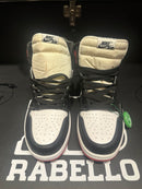 Tênis Nike Air Jordan 1 Retro High “Satin Black Toe” - Pronta Entrega