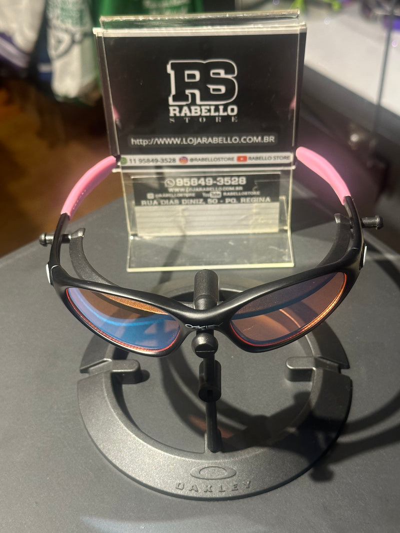 Óculos Oakley Minute Black Pink Lente Prizm - Pronta Entrega