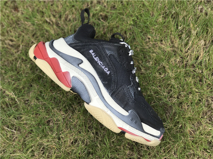 Balenciaga Triple S Black White Red - Encomenda