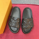 Slide Louis Vuitton Waterfront Preto - Encomenda