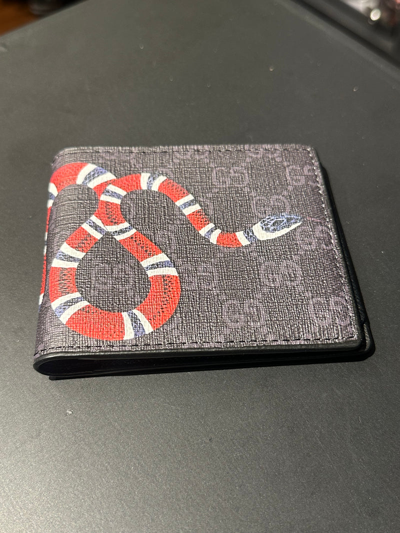 Carteira Gucci Snake Black - Pronta Entrega