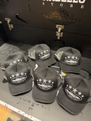 Boné Corteiz 4Starz Alcatraz Trucker Preto - Pronta Entrega