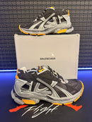 Tênis Balenciaga Runner Worn-out Black Fluo Orange - Pronta Entrega