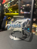 Óculos Palm Angels Armação Branca Azul Lente Preto - Pronta Entrega