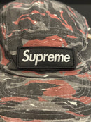 Boné Supreme Military Camp Red Tiger Camo - Pronta Entrega