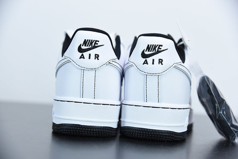 Nike Air Force 1 Low Contrast Stitch White Black - Encomenda