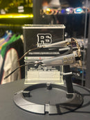 Óculos Miu Miu Retangular Armação Gold Lente Lilás - Pronta Entrega