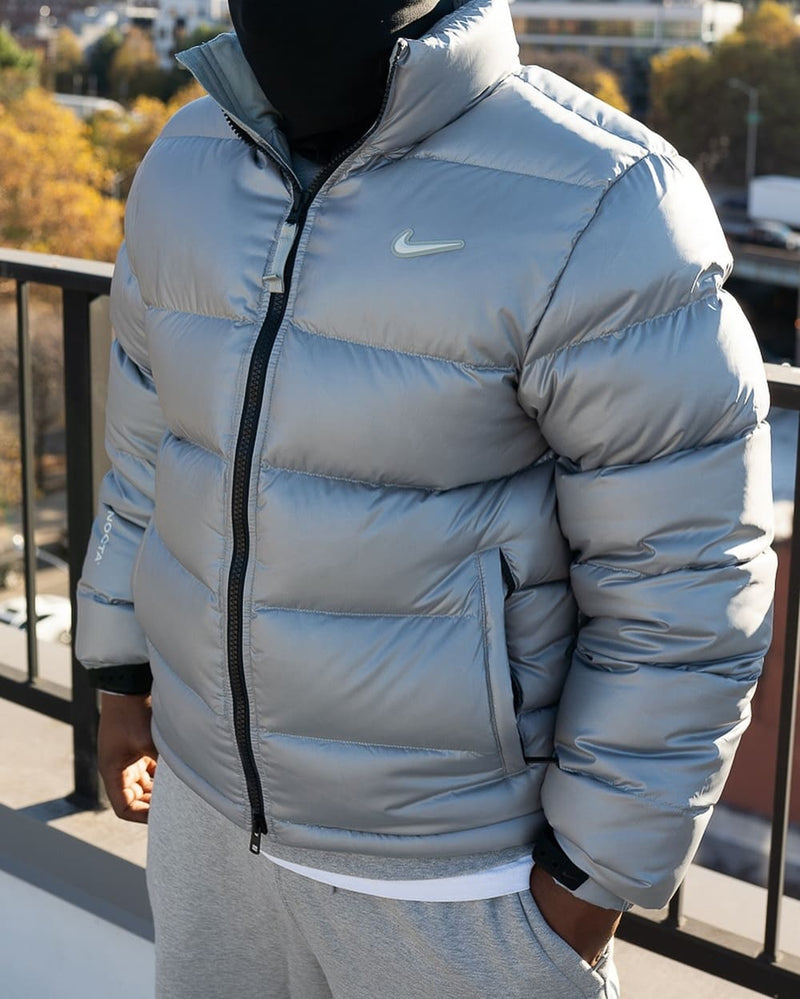 Jaqueta Puffer Nike NOCTA Cinza - Encomenda