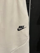 Conjunto Tech Fleece Nike White - Pronta Entrega