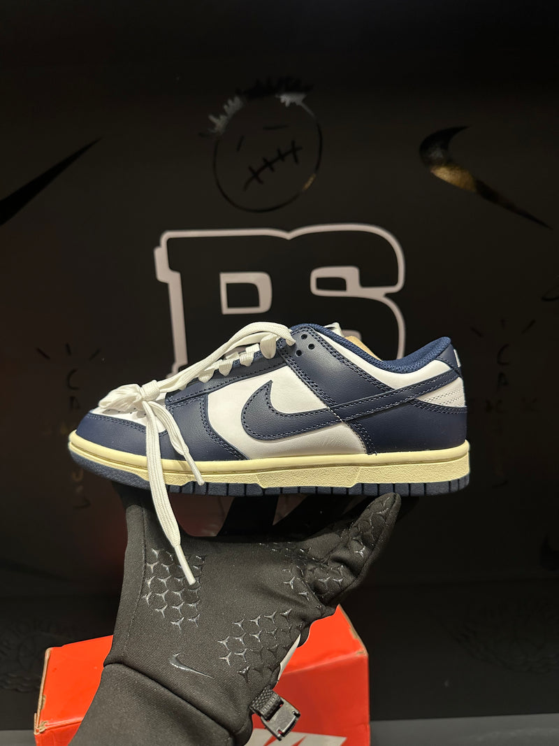 Tênis Nike Dunk Low Vintage Navy - Pronta Entrega