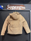 Jaqueta Gucci x The North Face Padded Jacket Beige/Ebony - Pronta Entrega