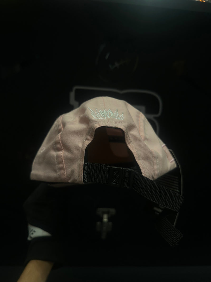 Boné Aba Reta Chronic Five Panel Rosa - Pronta Entrega