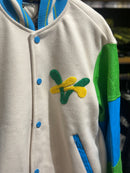 Jaqueta Varsity Louis Vuitton Rainbow Playground - Pronta Entrega