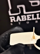 Lacre Zip Tie Off-White 2020 Bege (AJ4 Sail) - Pronta Entrega