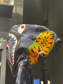 Jaqueta Bape Shark Camo Blue Dual Hoodie Full Zip - Pronta Entrega