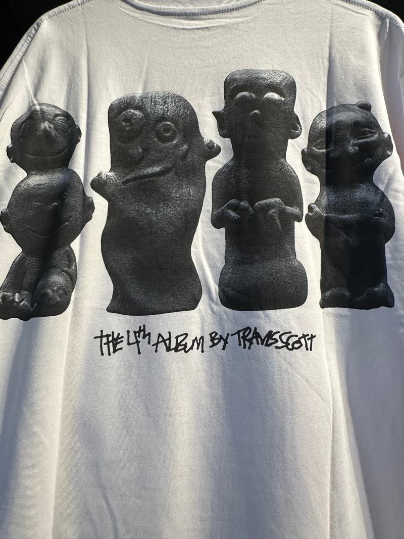 Camiseta TRAVIS SCOTT x UTOPIA Branco - Pronta Entrega