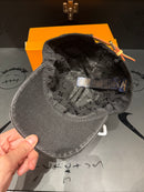 Boné Louis Vuitton Monogram Preto Destonado Com Box - Pronta Entrega