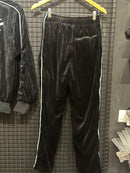 Conjunto Corteiz VVS Velour Jacket Black - Pronta Entrega