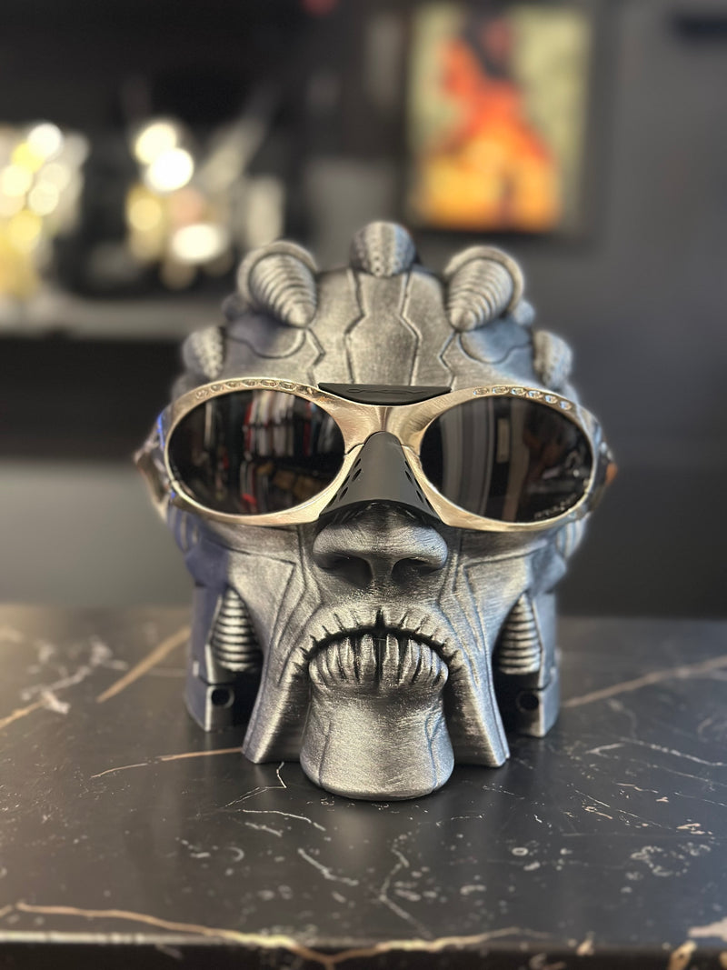 Óculos Oakley PLANTARIS XMetal Lente Preta - Pronta Entrega