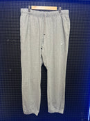 Calça Moletom Nike 2024 Com Punho Cinza - Pronta Entrega