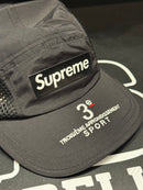 Boné Supreme Mesh Side Panel Camp Preto - Pronta Entrega