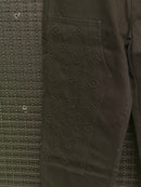 Calça Louis Vuitton Jeans Monogram Detail Carpenter Denim Black - Pronta Entrega