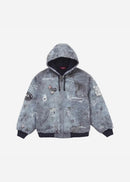 Jaqueta Supreme HJR Trompe L'oeil Hooded Work Jacket - Pronta Entrega