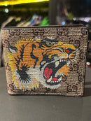Carteira Gucci Tiger Bege - Pronta Entrega