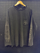 Chrome Hearts Rhinestone Cross Long Sleeve Black - Pronta Entrega
