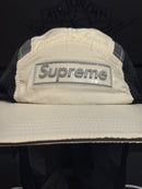 Boné Supreme Mesh Side Panel Camp Cap Cream - Pronta Entrega