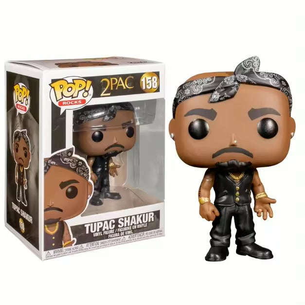 Funko Pop! 2Pac: Tupac Shakur #158. - Pronta Entrega