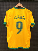 Camiseta Nike Retrô Seleção Brasileira Amarela 2006 Ronaldo